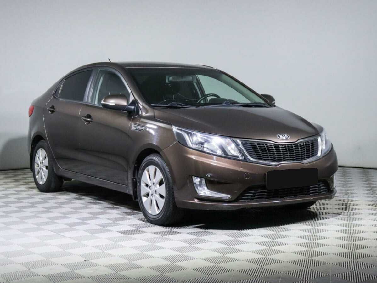 Киа Рио б/у, 2014, Механическая. Фото: #2